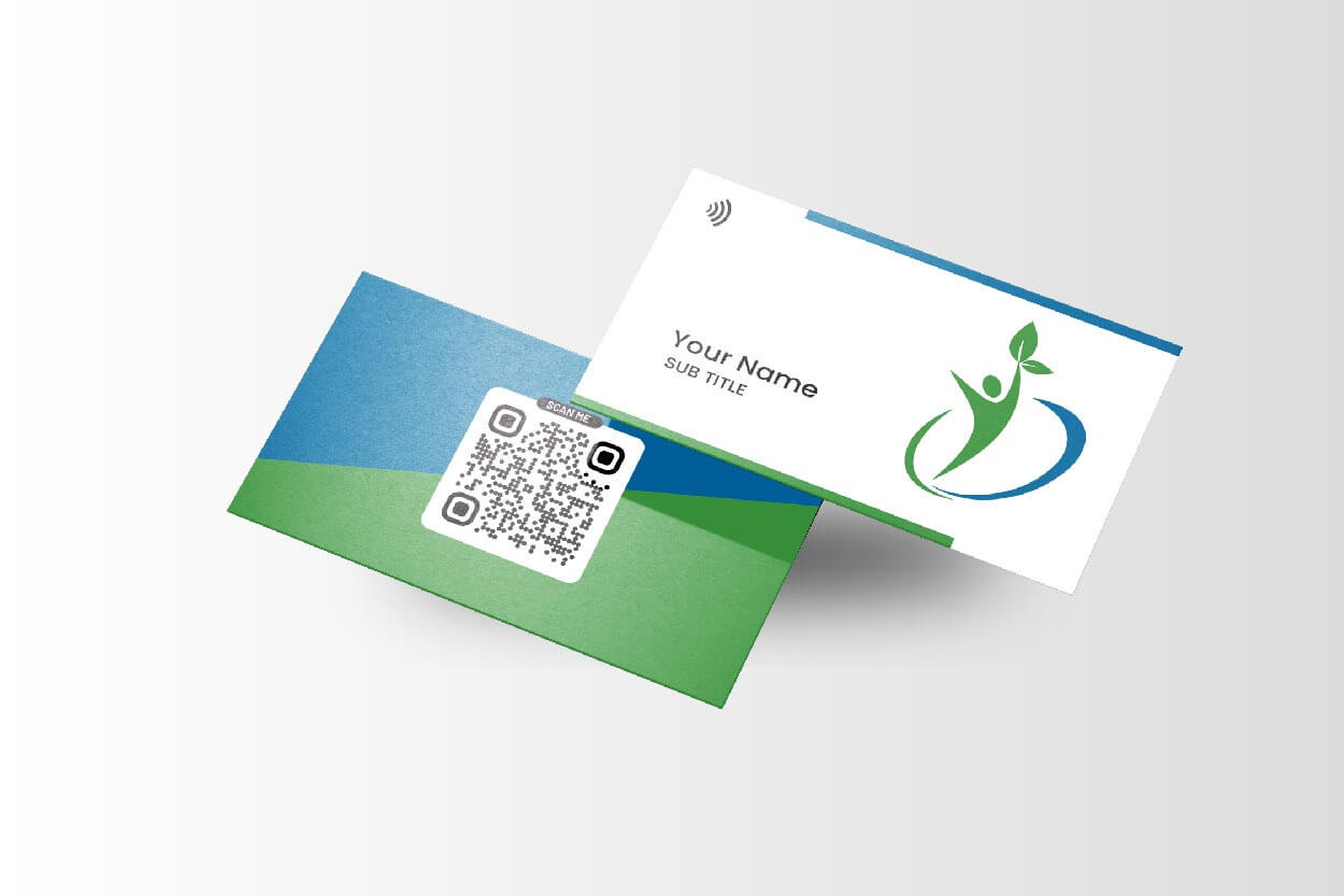 Digital Visiting Card - Logo Color