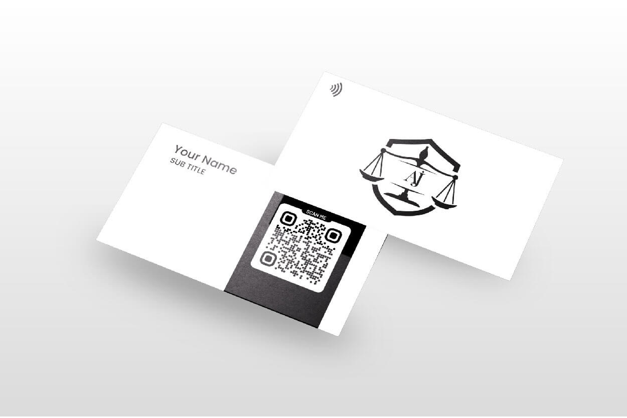 Digital Visiting Card - Logo Highlight