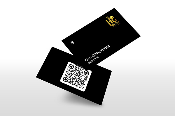 Digital Visiting Card - Black